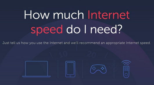Berapa Banyak Kecepatan Internet yang Saya Butuhkan?