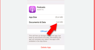 Cara Hapus Data Aplikasi Di iPhone